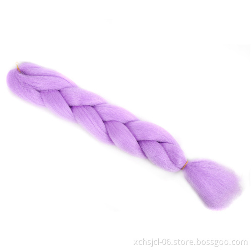 2021 Hot selling braiding hair raw material jumbo braid synthetic braiding hair